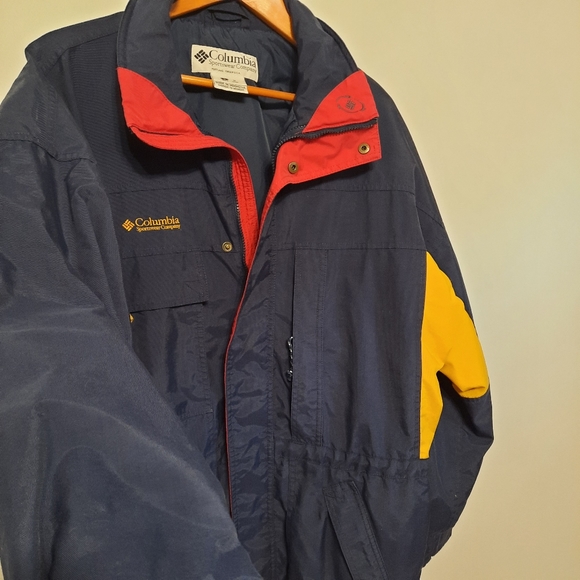 Columbia VTG Navy Blue Jacket - Picture 5 of 13